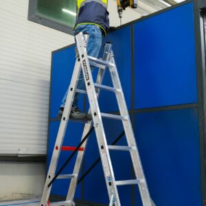 Dvodelne aluminijumske merdevine DUOCOMBI